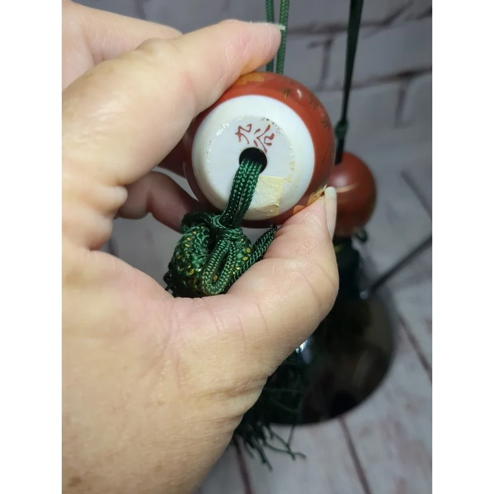 Vintage Japanese Hanging Scroll Weights 9